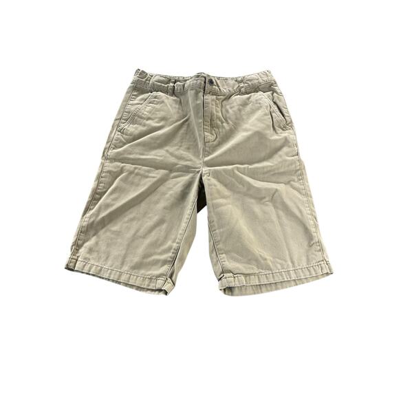 The Children's Place Boys' Beige Khaki Shorts Kids Youth Size 16 - Picture 2 of 6